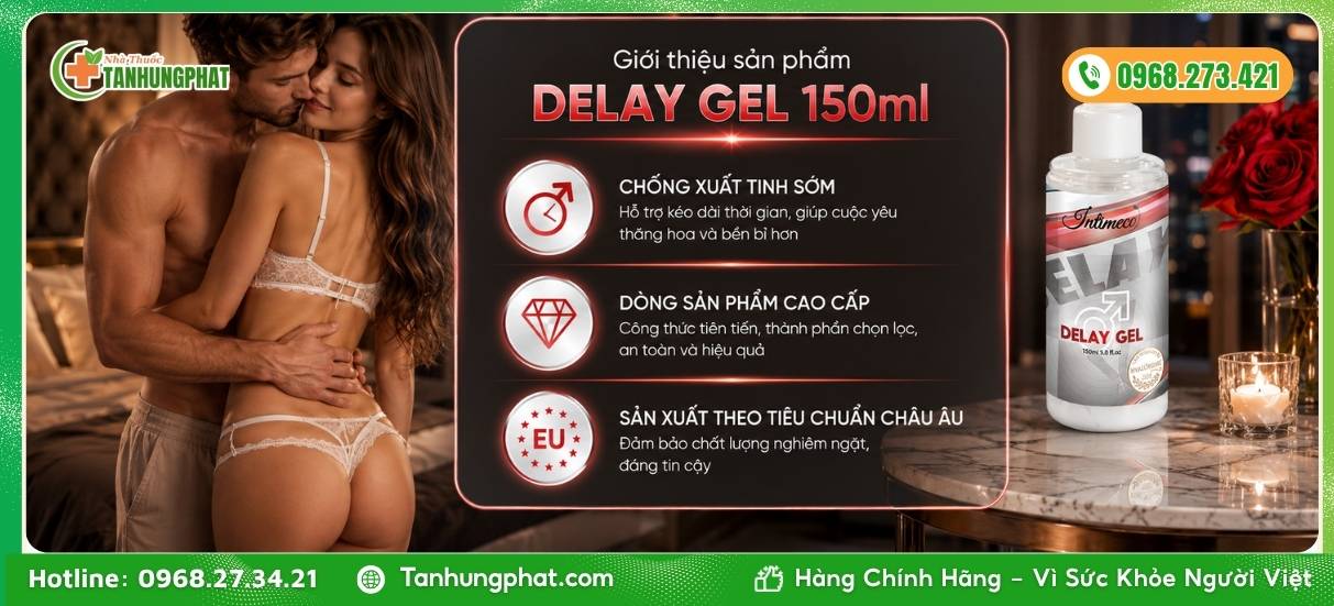 Giới thiệu sản phẩm Delay Gel 150ml