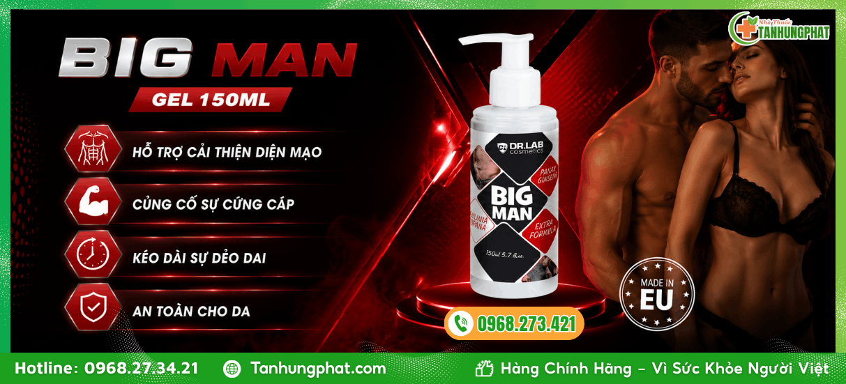 Công dụng Big Man 150ml
