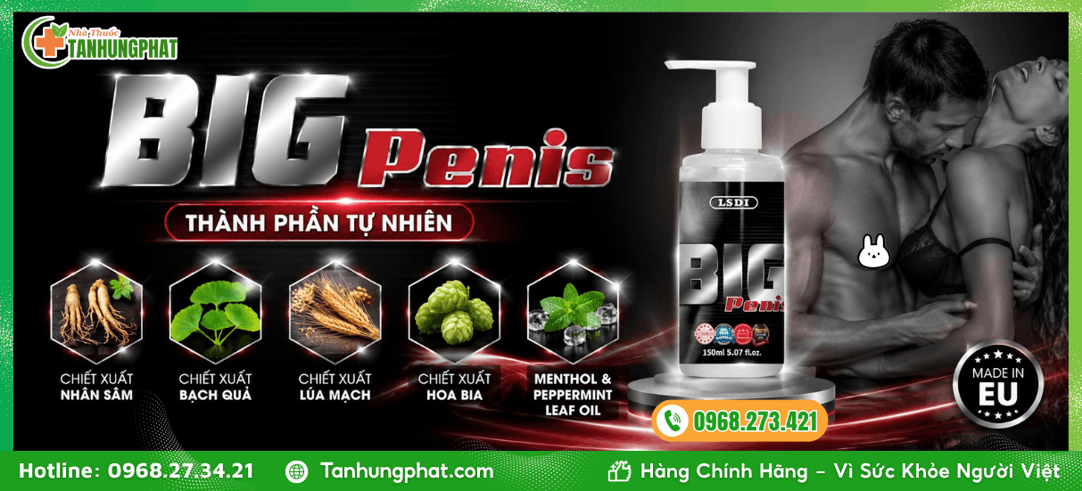 Thành phần của Big Penis 150ml
