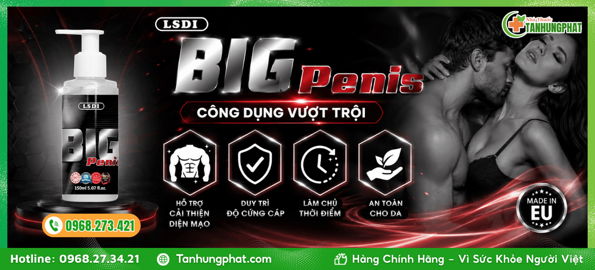 Công dụng Big Penis 150ml