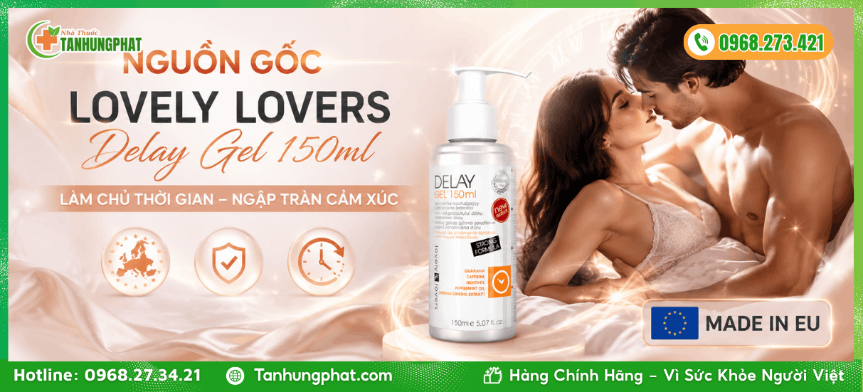 Nguồn gốc Lovely Lovers Delay Gel 150ml