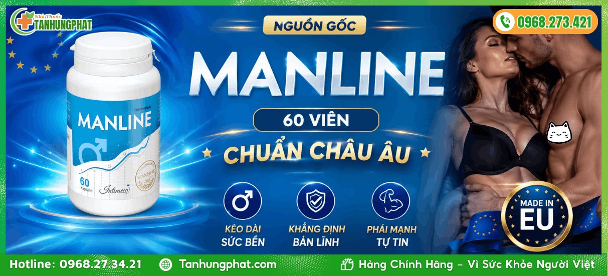 Nguồn gốc viên uống Manline 60 viên chuẩn Châu Âu