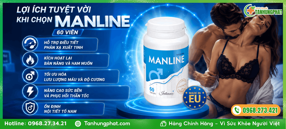 Lợi ích tuyệt vời khi chọn Manline 60 viên