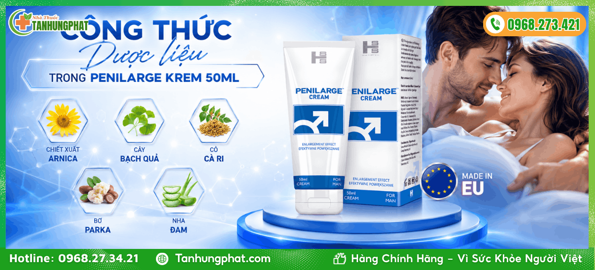 Công thức dược liệu trong Penilarge Krem 50ml