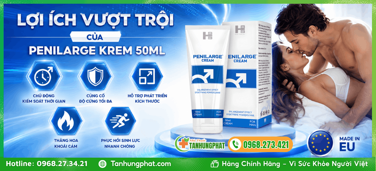 Lợi ích vượt trội của Penilarge Krem 50ml