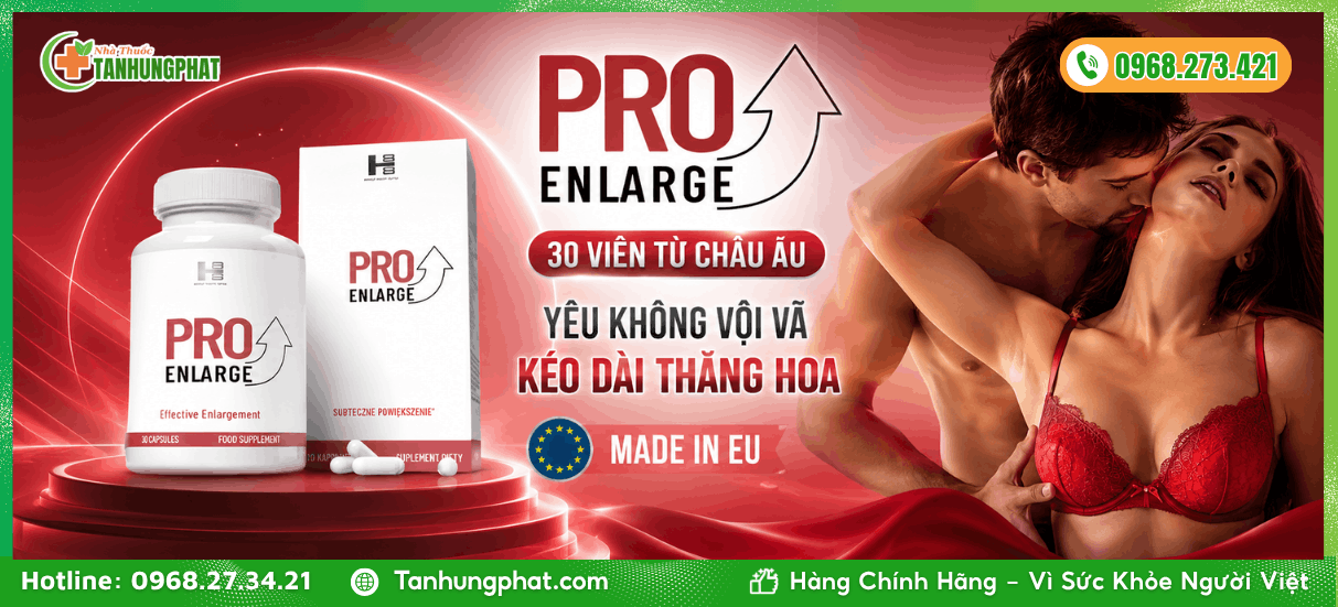 Nguồn gốc xuất xứ của viên uống Pro Enlarge 30 viên