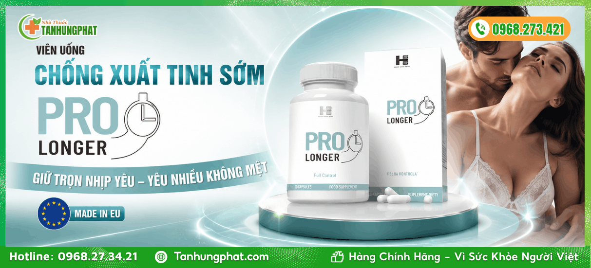 Giới thiệu tổng quan về Pro Longer 30 viên