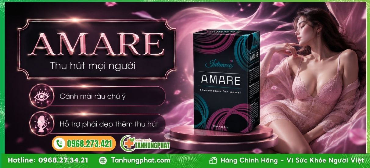 Công dụng vượt trội của nước hoa AMARE