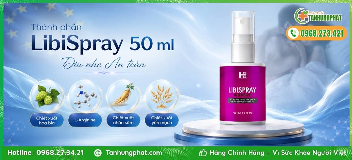 Thành phần tự nhiên trong xịt LibiSpray