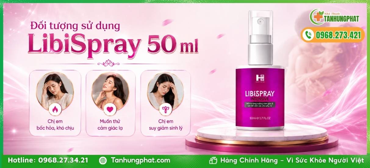 Đối tượng sử dụng và cách bảo quản LibiSpray