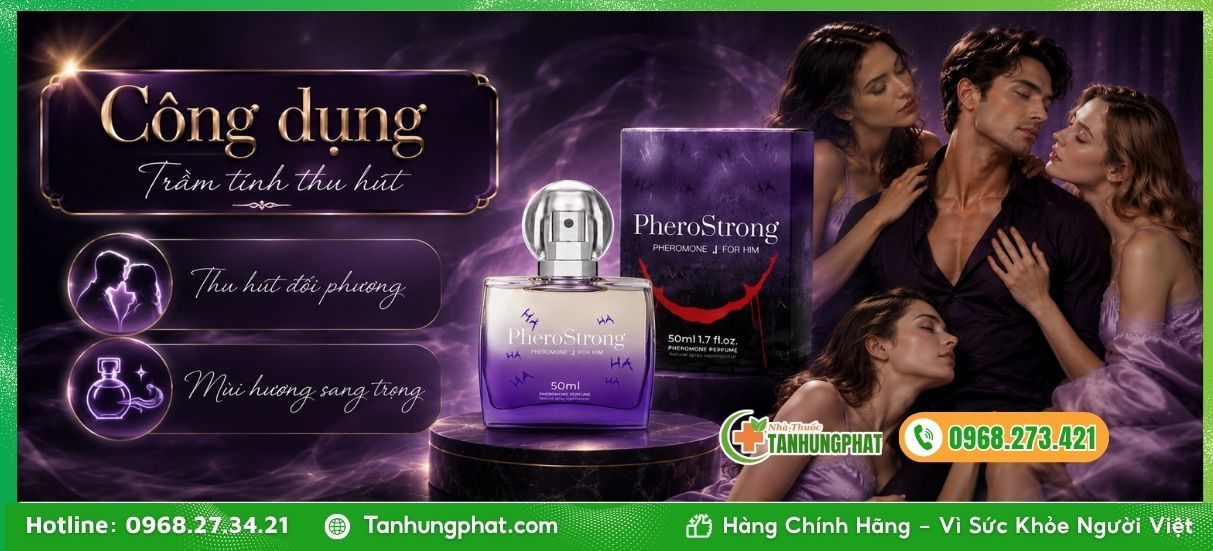 Công dụng vượt trội của PheroStrong For Him