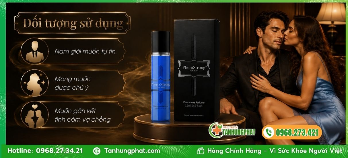 Công dụng vượt trội của PheroStrong For Men