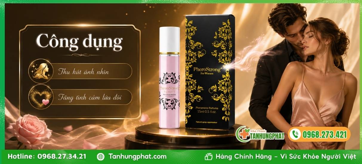 Công dụng vượt trội của PheroStrong For Women 15ml