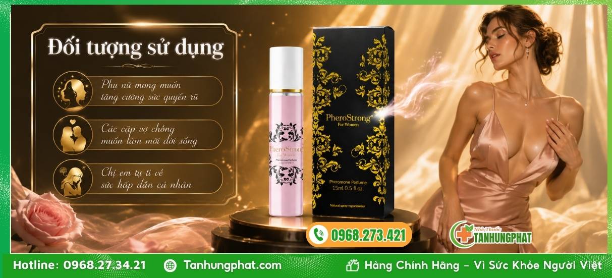 Đối tượng sử dụng và cách bảo quản PheroStrong For Women 15ml