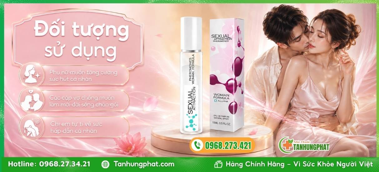 Đối tượng sử dụng và cách bảo quản Sexual Attraction For Women 15ml