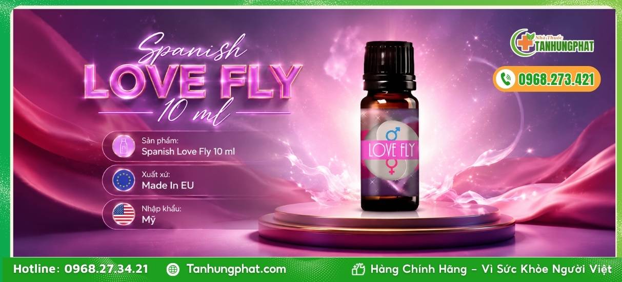 Giới thiệu sản phẩm Spanish Love Fly 10 ml