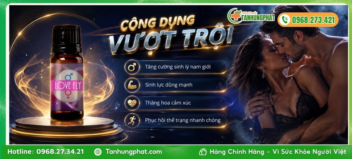 Công dụng vượt trội của Spanish Love Fly 10 ml