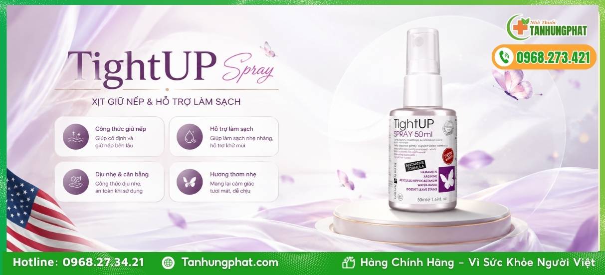 Giới thiệu sản phẩm TightUP Spray