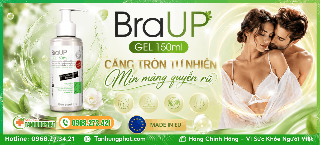 Thông tin tổng quan về BraUp Gel 150ml