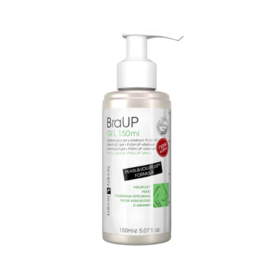 Gel và kem BraUp Gel 150ml làm tăng kích thước vòng ngực