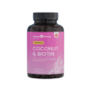 Coconut & Biotin 120 viên hỗ trợ đẹp da, móng, tóc từ Anh Quốc