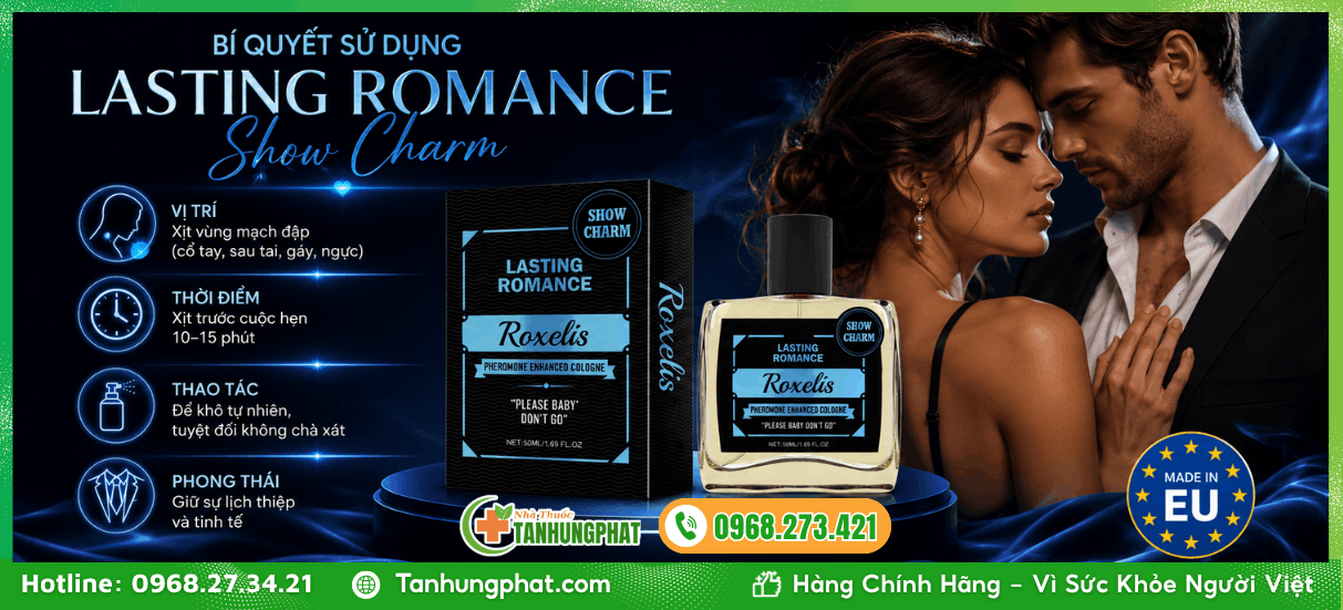 Bí quyết sử dụng Lasting Romance Show Charm đạt hiệu quả