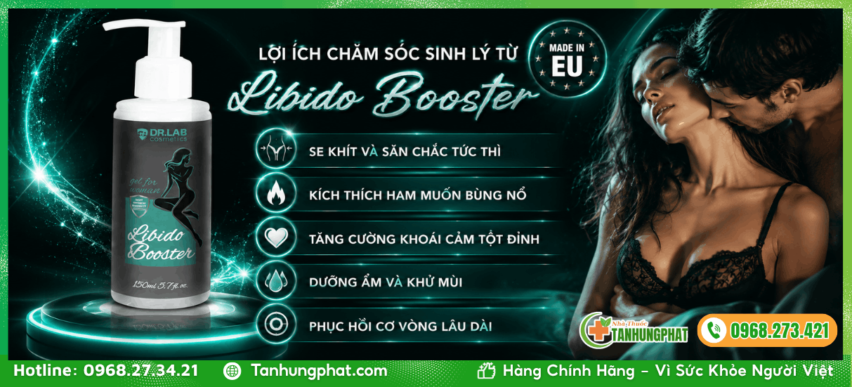 Lợi ích chăm sóc sinh lý từ Libido Booster 150ml