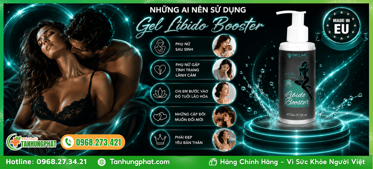 Những ai nên sử dụng Gel Libido Booster 150ml?