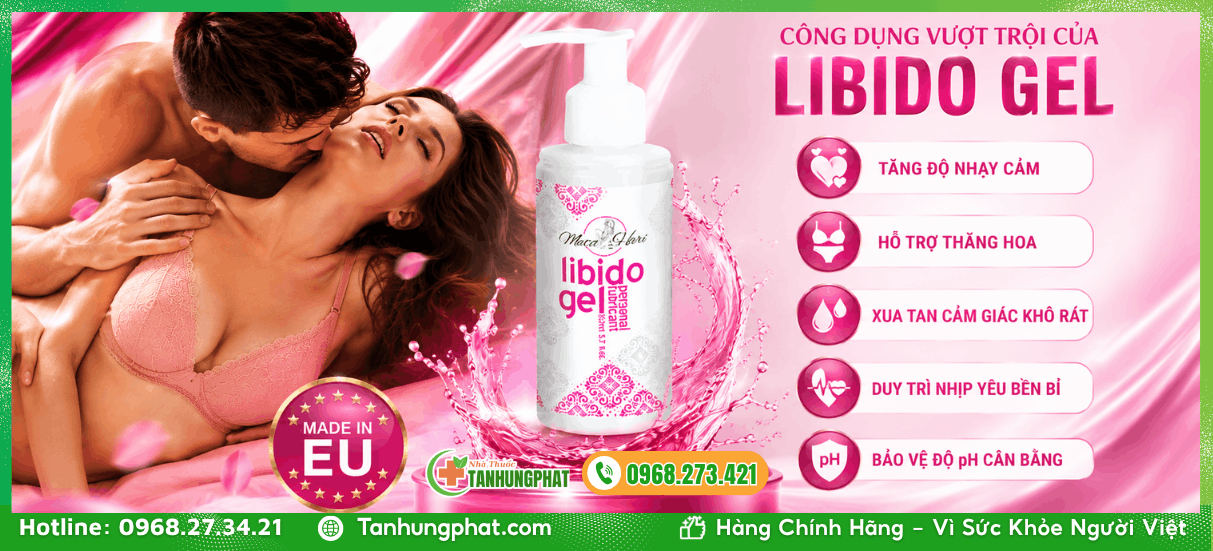Công dụng vượt trội của Libido Gel 150ml