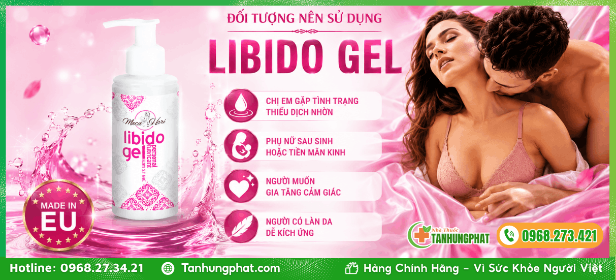 Đối tượng nên sử dụng Libido Gel 150ml