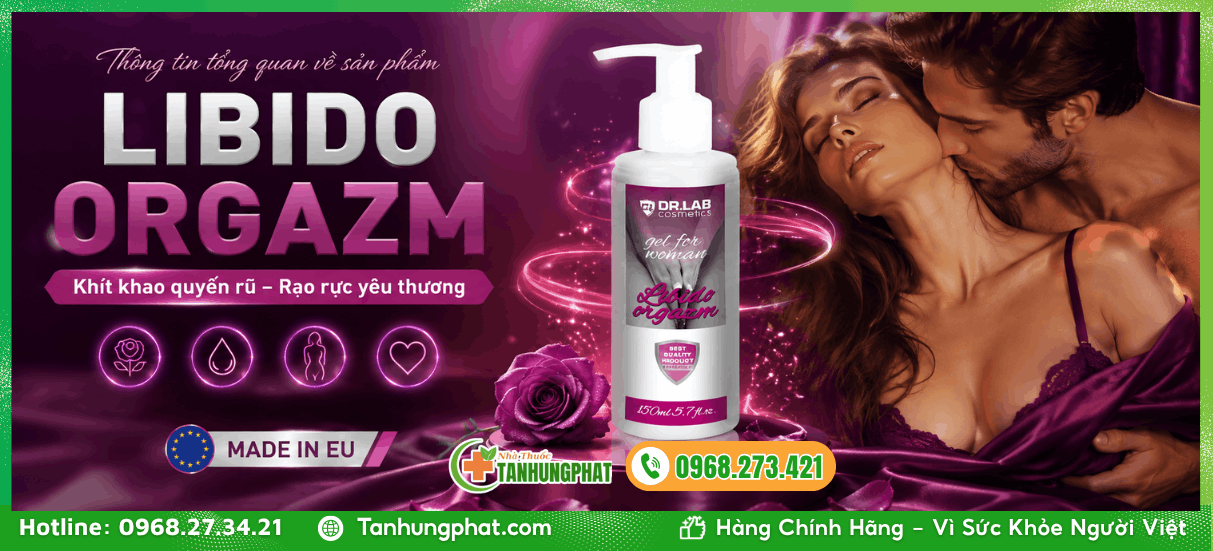 Thông tin tổng quan về sản phẩm Libido Orgazm 150ml