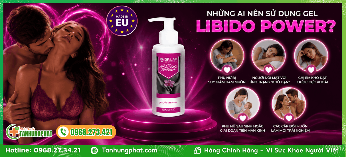 Những ai nên sử dụng Gel Libido Power 150ml?