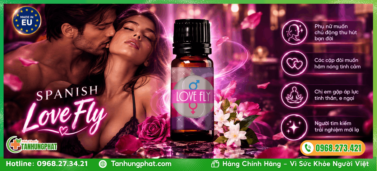 Những ai nên lựa chọn nước hoa Spanish Love Fly 10ml?