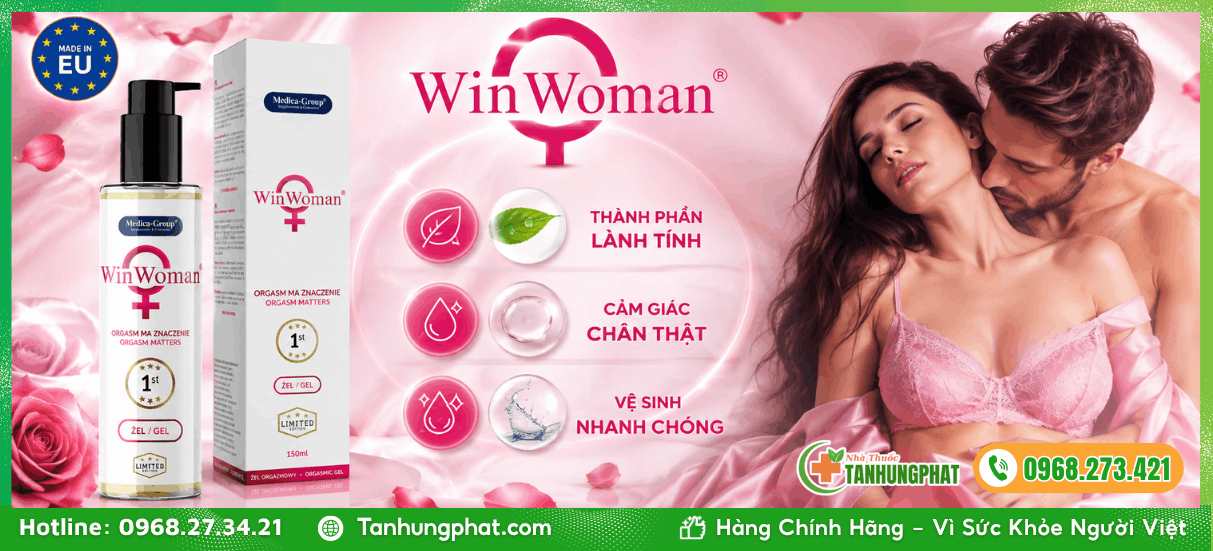 Bảng thành phần an toàn của WinWoman 150ml