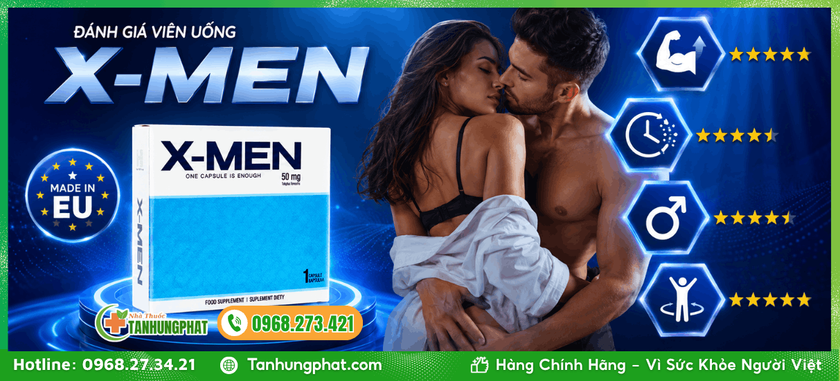Đánh giá viên uống X-Men có tốt không?