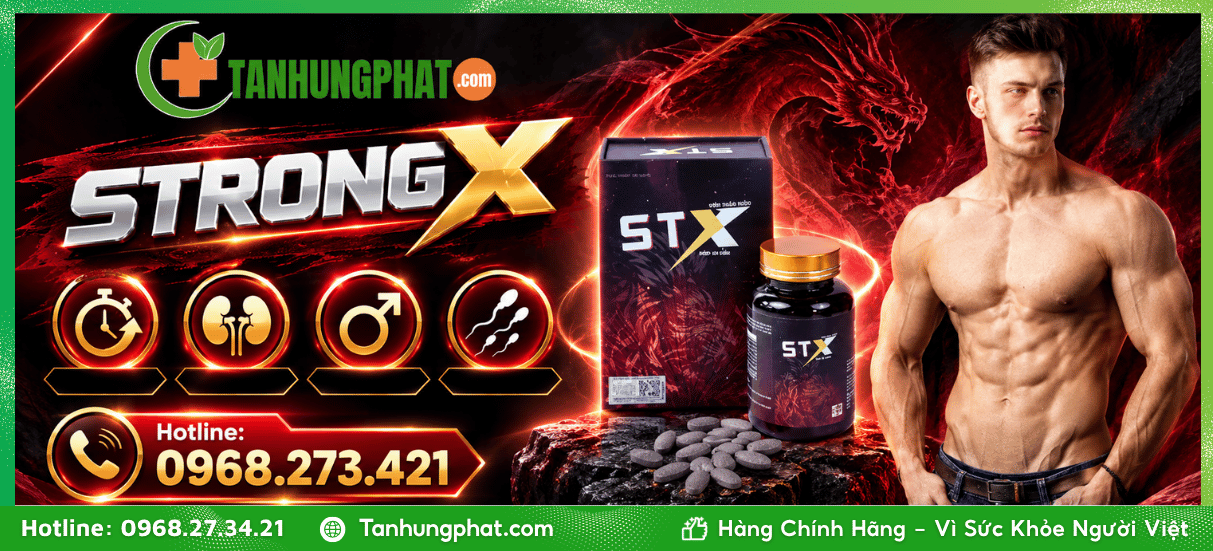 Thông tin về viên uống Strong X 60 viên