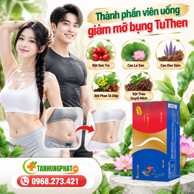 Thành phần viên uống giảm mỡ bụng TuThen